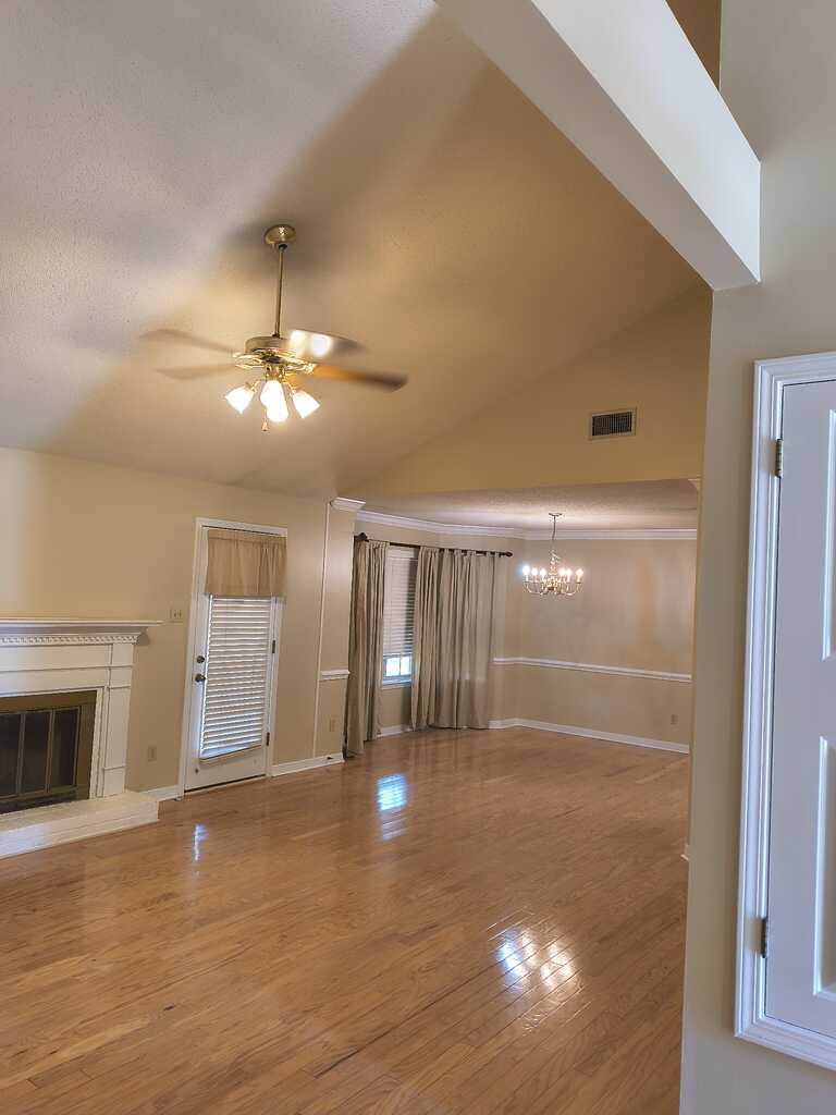Room with hardwood floors