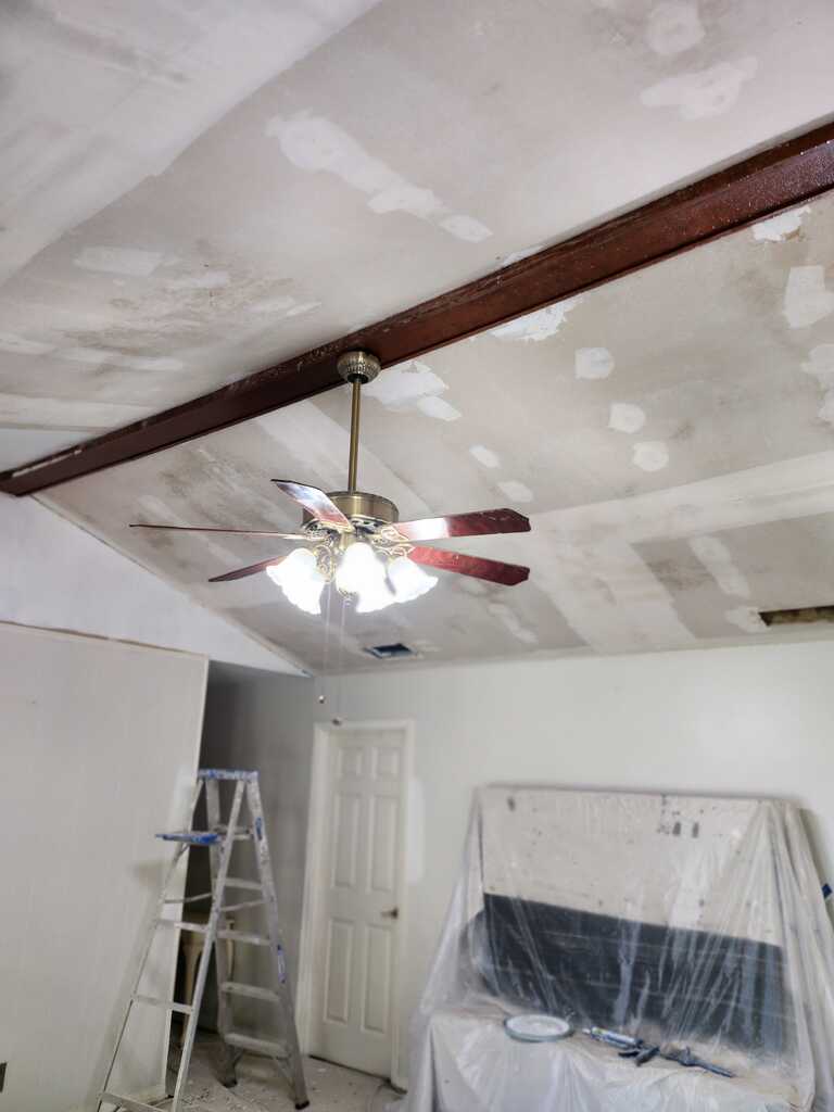 Ceiling and fan